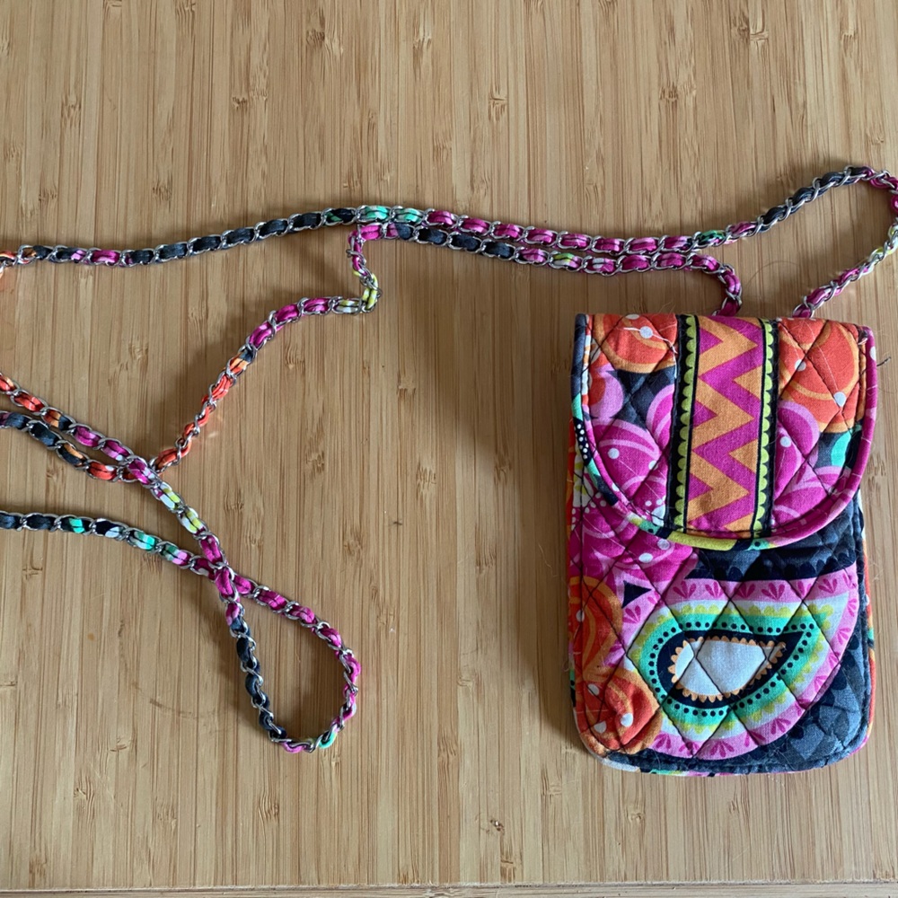 Vera Bradley phone wallet crossbody purse